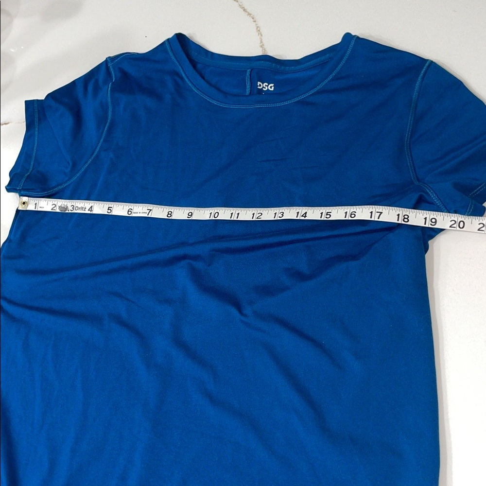 DSG Women's Blue Short Sleeve Training Top | L - Picture 7 of 9